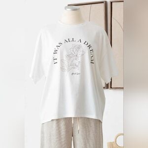 Plus Size "It Was All A Dream" Graphic T-Shirt